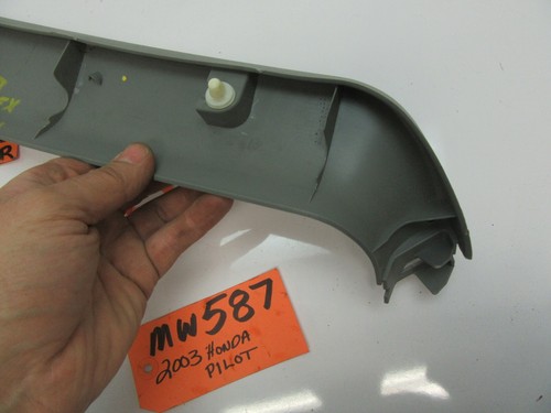 REAR HATCH TRIM BACK GLASS WINDOW LIFT GATE LEFT SIDE LR L for 03-08 PILOT FERN - Picture 3 of 5