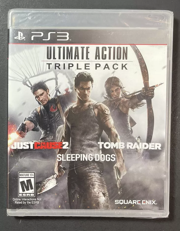 Ultimate Action Triple Pack Just Cause 2/Sleeping Dogs/Tomb Raider