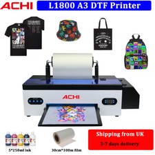 [UK Stock] A3 DTF Printer EPSON L1800 Print Head Heat Transfer Printer T-Shirt
