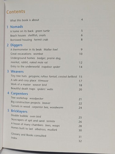 ANIMAL ARCHITECTS By John Nicholson, Hardcover, 2003, Like New Condition - Picture 3 of 4