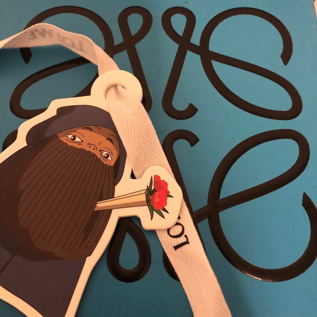 LOEWE x Ghibli Howl's Moving Castle Collaboration Calcifer Candle
