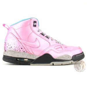 tenis nike rosa metalico