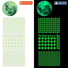 452 Stars Star Adhesive + Moon 20CM Fluorescent Glow IN The Dark Professional