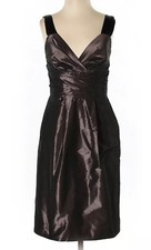 Excellent Condition Elegant Banana Republic Women Dark Purple Cocktail Dress 0 P