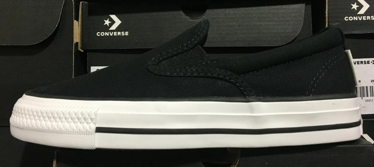 Converse Chuck Taylor All Star Double Gore Slip on Women Shoes Black 569111F L