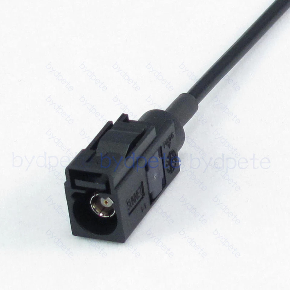Fakra-A Black Female RG174 cable to SMA SMB SMC N UHF BNC TNC FME MCX MMCX CRC9 - Image 4 of 4