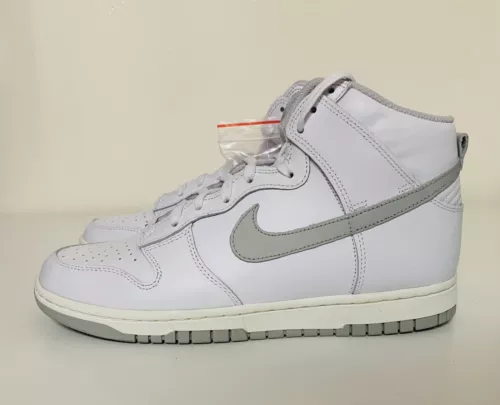 Nike Dunk High White Neutral Grey Women’s Sz 9.5 Sneakers DD1869-111 NEW!!!