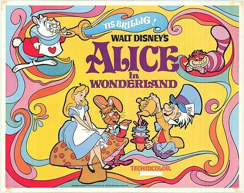 Alice in Wonderland 35mm Film Cell strip very Rare var_e