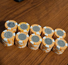 Lot 100 NEW80s CERROMAR BEACH CBH $2.5 COIN Casino chip DORADO Puerto Rico poker — photo 7