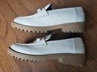 Cushionaire Memory Foam Womens Size 6.5 Wide White Romeo Slip On Loafer Shoes — photo 7