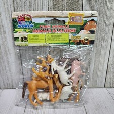 Creature Of The World Farm Animals 10 Pieces NEW