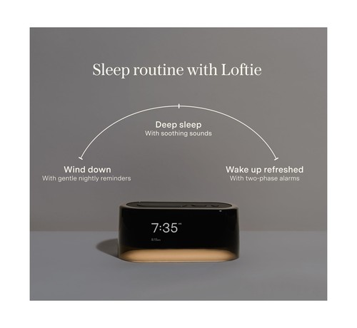 Loftie Smart Alarm Clocks for Bedrooms - Sound Machine Smart Alarm Clock w/Li... - Picture 6 of 7