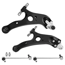 4x Front Lower Control Arm Ball Joint Sway Bar For 2011 2012- 2020 Toyota Sienna