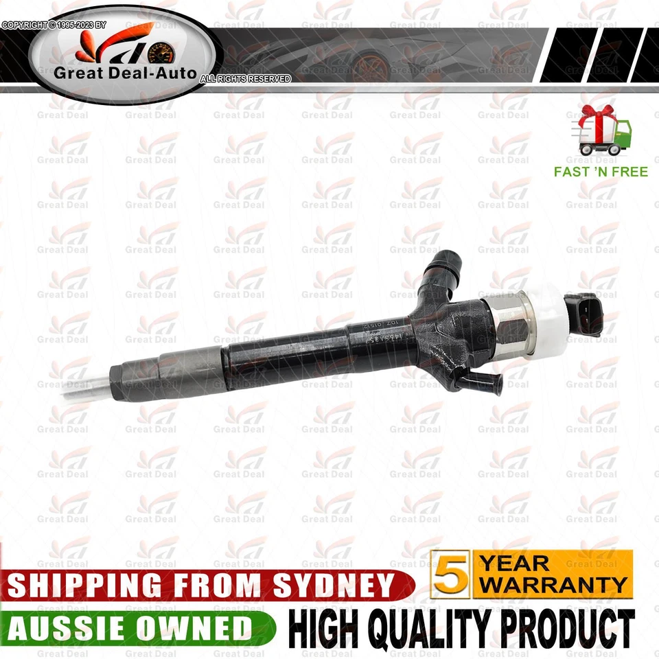 Diesel Fuel Injector For Mitsubishi Triton ML MN & Challenger 2.5L 4D56T 08-15 - image 2 of 4