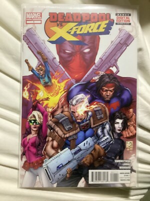 Deadpool versus X-force issues 1-4 