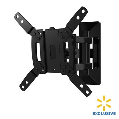 Full-Motion TV Wall Mount for TVs 13''-40'' up to 50 lbs, Comes with HDMI cable