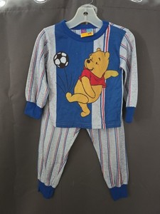 Vintage 2000  Winnie The Pooh Boys 3T Pajama Set Y2K Made in USA