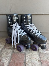 Impala Sidewalk Midnight Blue Quad Roller Skates Women s Size 9 Vegan Grail Rare