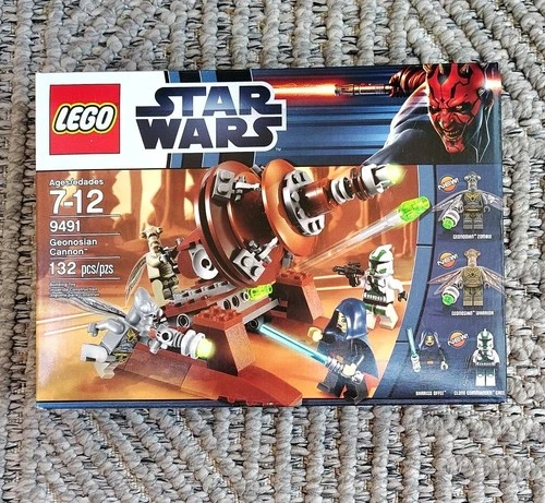 LEGO Star Wars: Geonosian Cannon (9491) New Sealed Retired Set
