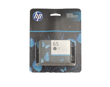 HP 65 Black Ink Cartridge - EXP 2025 - Good Condition - BOX DAMAGE