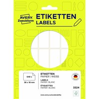 Avery Zweckform Vielzweck-Etiketten, 38 X 18 Mm, Weiß, Fp 1 Bis 40 Stk Spare 63%