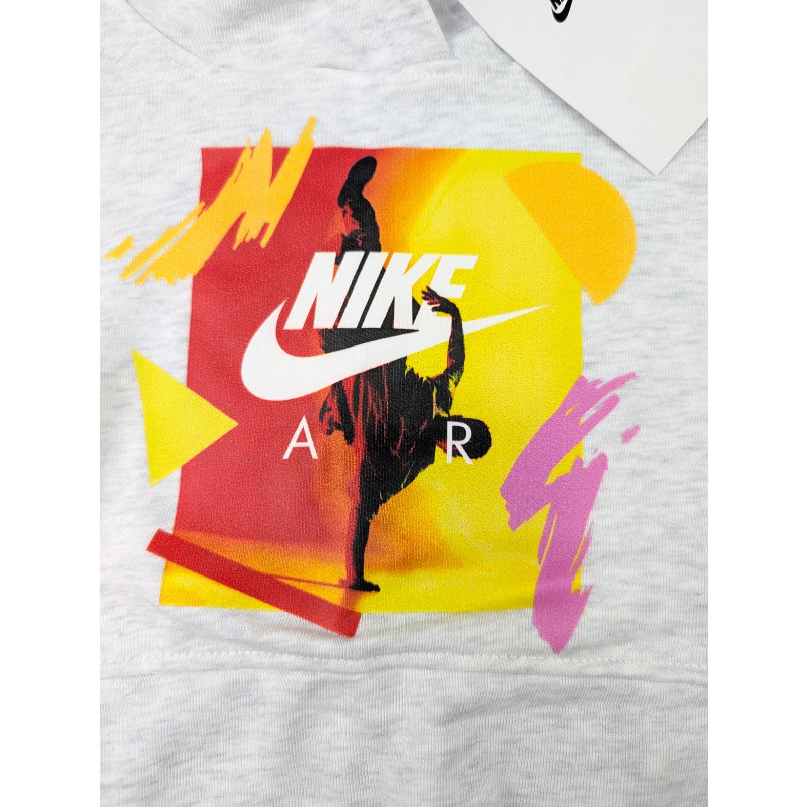 Nike Youth Medium Dance Gray Hoodie 