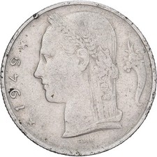 Belgique, 5 Francs, 5 Frank, 1949, Cupro-nickel, TB+, KM:135.1