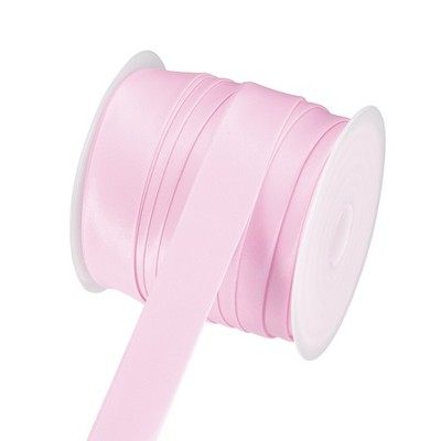 1 Inch x 25 Yards Double Fold Bias Tape for Sewing DIY Craft, Light Pink