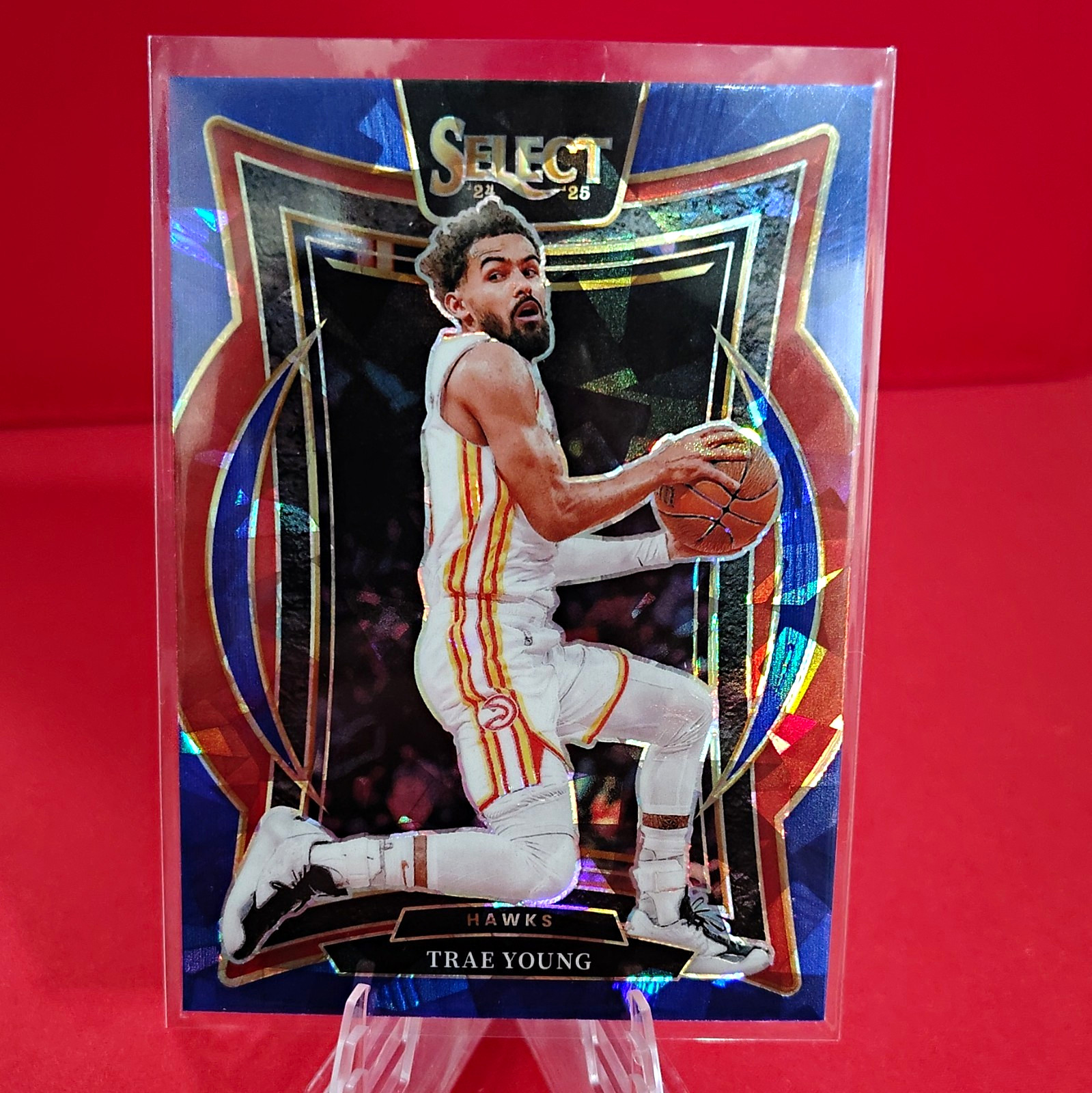 Panini 2024-25 Select Concourse Prizm Trae Young Hawks #63