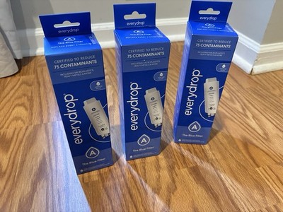 3 Pack |  EDRARXD1   Ice and Water Refrigerator Filter A