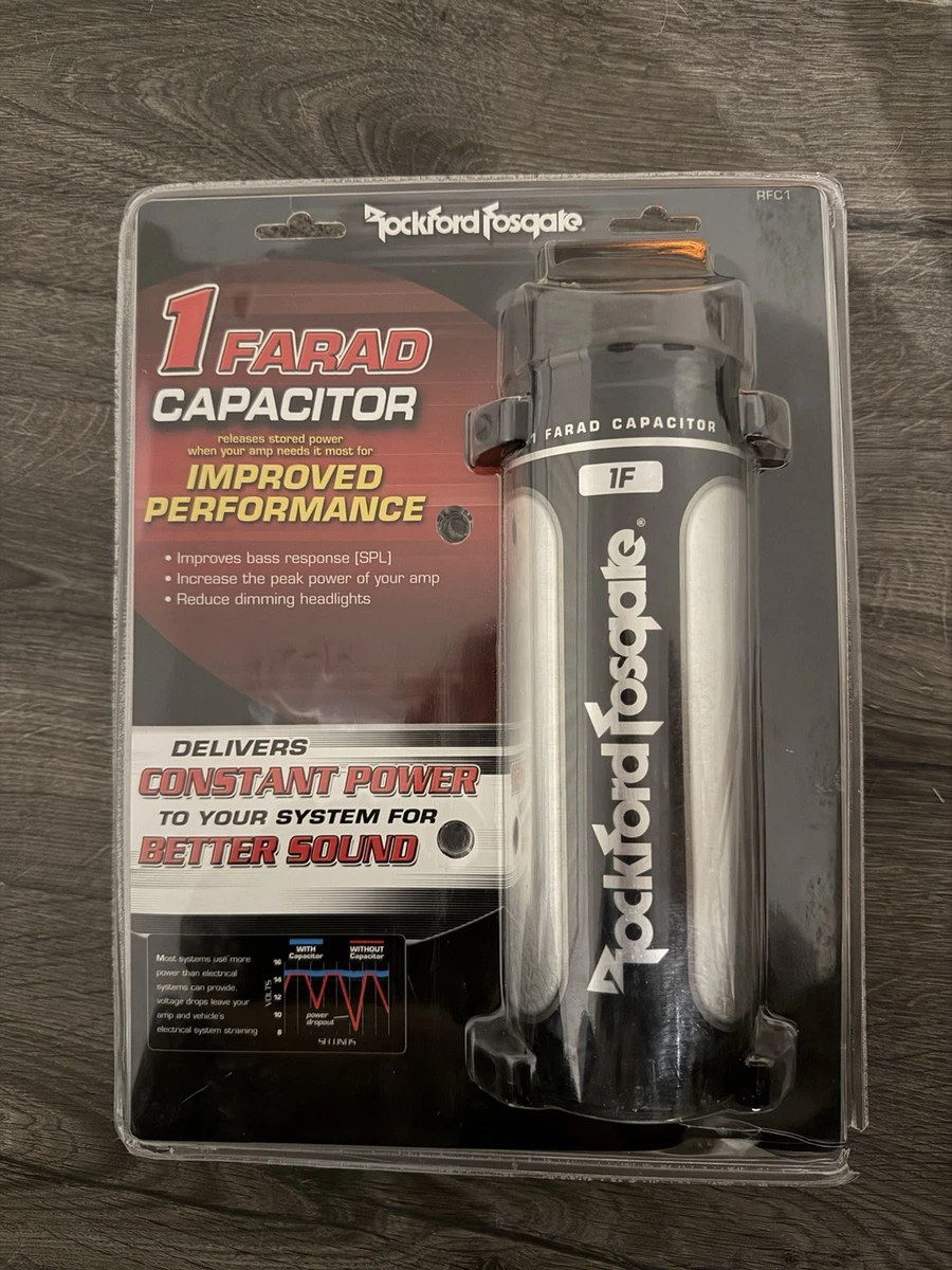 Rockford Fosgate 1 Farad Car Audio Capacitors for sale | eBay