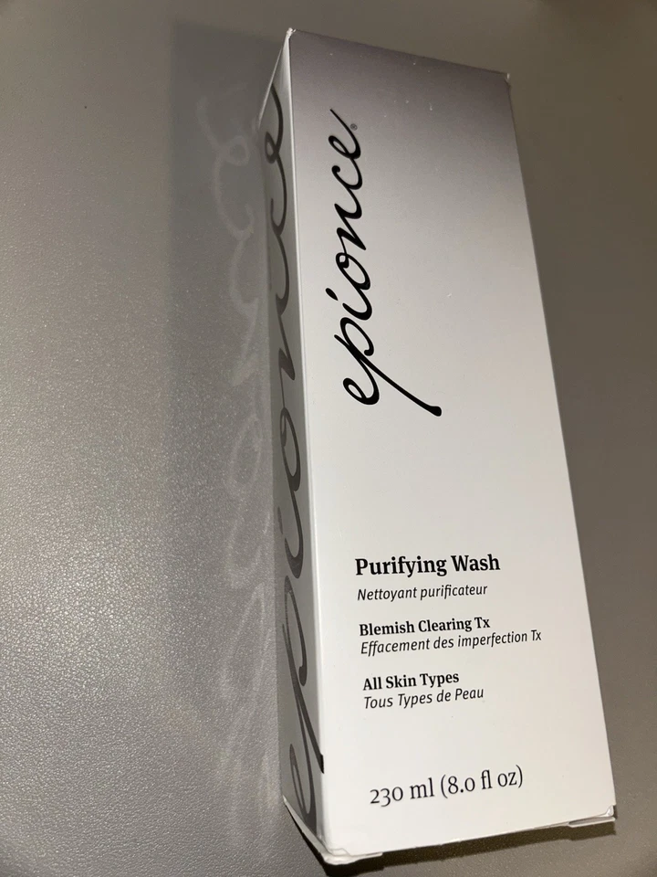 Epionce Jabón Purificante 8oz Limpiador Facial y Corporal, Tratamiento para Acné y Manchas Sellado Foto 2 de 4