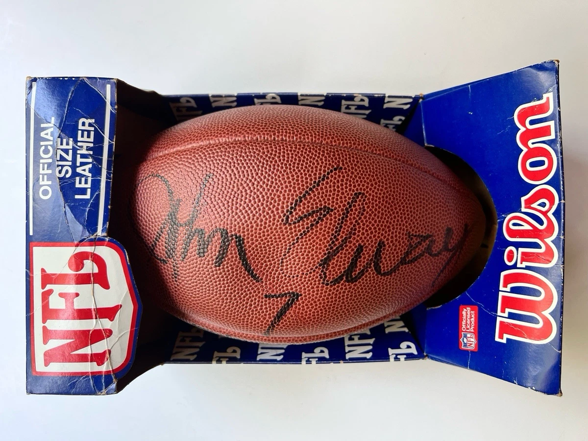 25+ John Elway Denver Broncos NFL Original Autographed Football