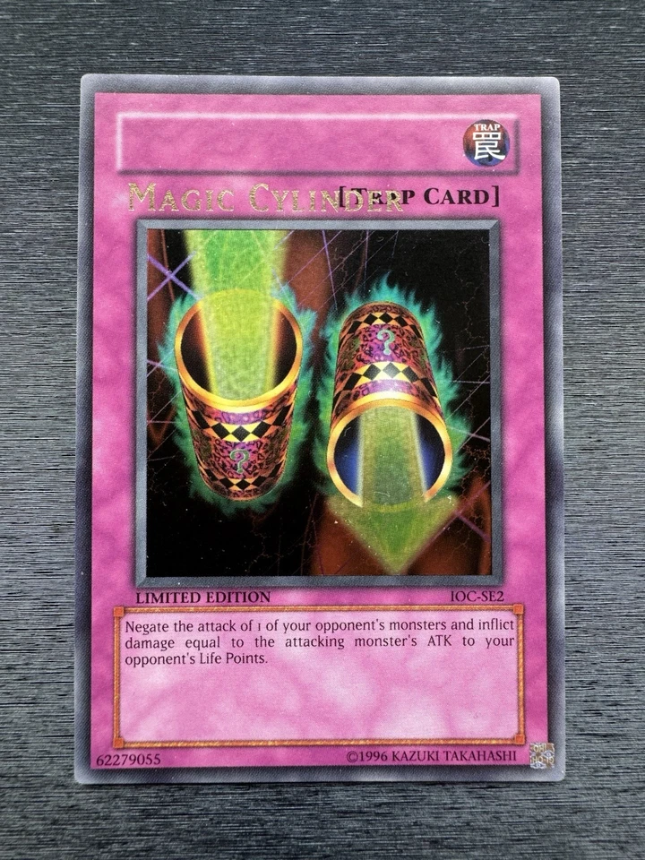 YuGiOh! Magic Cylinder IOC-SE2 - Error Misprint Name Shift Limited Edition NM - image 2 of 4