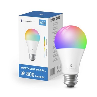 Smart Color Bulb ZL1,Zigbee hub Required,Compatible with Home Assistant(ZHA&Z...