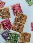 Vintage US Washington and Jefferson Definitive Stamp Lot 200+ cancelled stamps — photo 8
