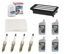 Platinum Spark Plugs Oil & Filters Tune Up Fits 2016-2021 Honda Civic 1.5L Turbo