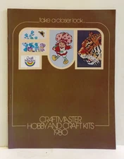 RARE Vintage Fundimensions Craft Master Hobby and Craft Kits 1980 Catalog