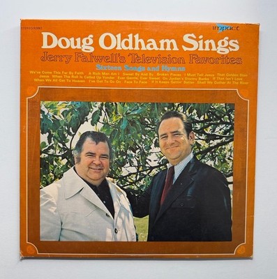 Doug Oldham Sings Jerry Falwell's Television Favorites LP Vinyl Record Album