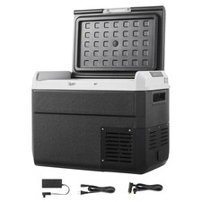 Uimoso 12V Portable Car Fridge Freezer 31.7QT Electric Cooler for Outdoor Trips
