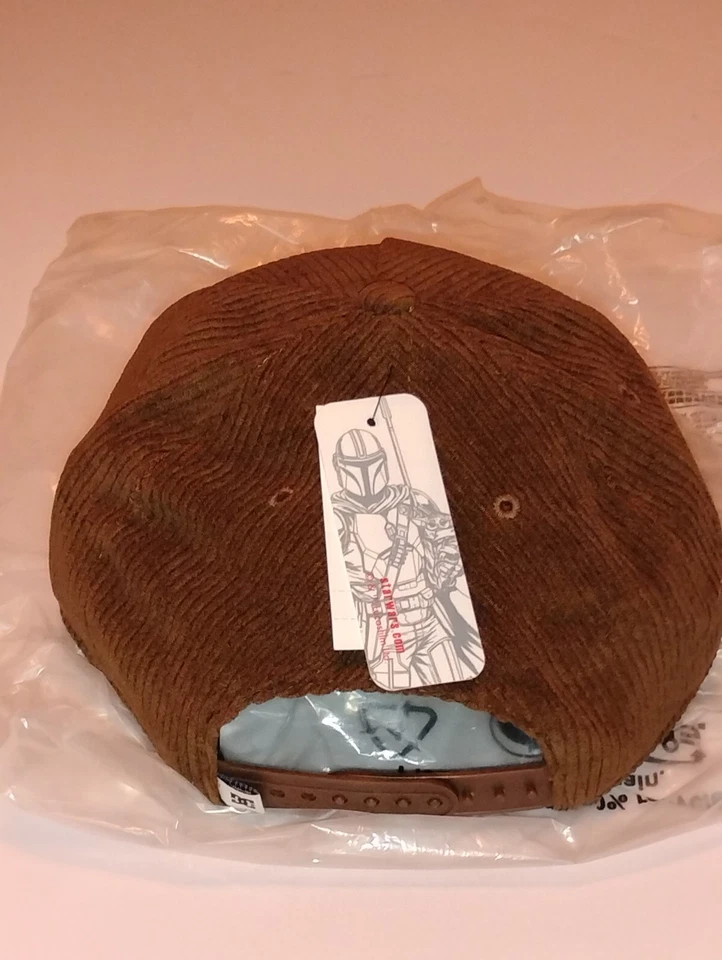 DC Shoes Star Wars Mando Cazarrecompensas Pana Cuerda Snapback Marco A Sombrero Tierra Foto 2 de 4