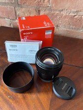 Sony FE 85mm f/1.8 E mount lens (Boxed) - Excellent condition