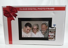 Cloud Digital Photo Frame-Frameo Wi-Fi Picture Frame-32 GB-White