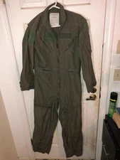 US Air Force  CWU-27/P Flyer's Pilot's FLIGHT Suit Size 38 Long