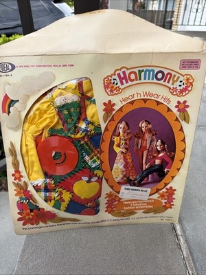 Ideal 1972 Harmony Doll Hear N Wear Hits Meadow Music #1188-4 Packaged