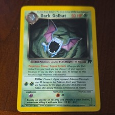 Dark Golbat 7/82 Team Rocket Holo Rare Unlimited English 50 HP Pokémon TCG 2000 on eBay