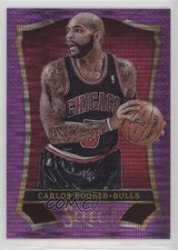 2013-14 Panini Select Purple Prizm 24/99 Carlos Boozer #27 0o9