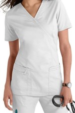Cherokee Scrub Top Core Stretch Mock Wrap Clearance Sale 4728