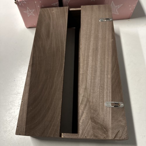 Wine Rack Happy Lady Happy Life NEW (Opened for pics) Wood 15.7 x 4 x 9.4" Open - Picture 9 of 20