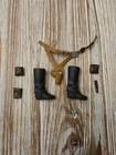 Vintage Kenner Star Wars 1978 12 Inch Han Solo Original Black Boots & Accesories